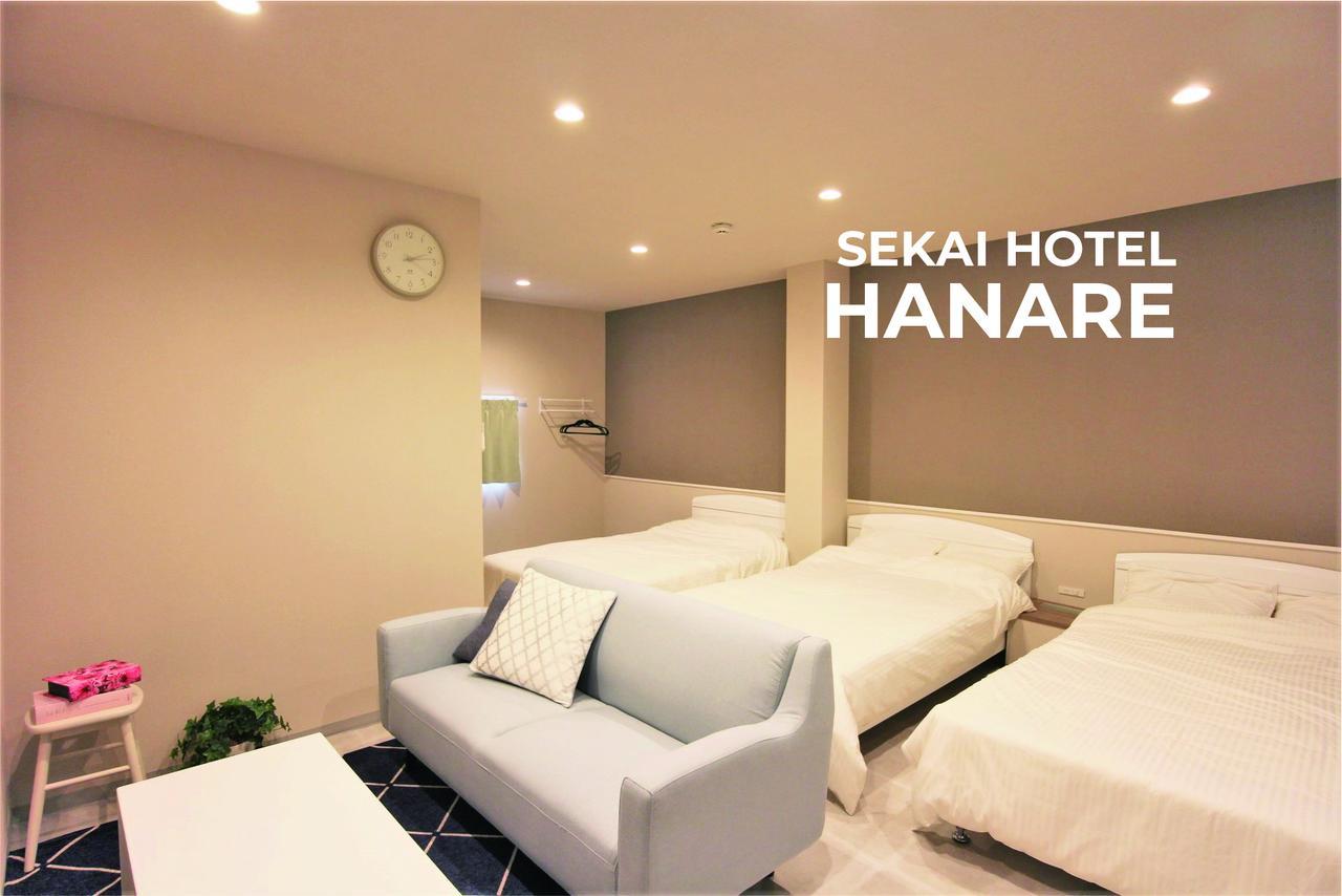 Sekai Hotel Mangetsu Osaka Exteriör bild